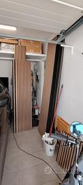 5 Pannelli fonoassorbenti in legno decorativi