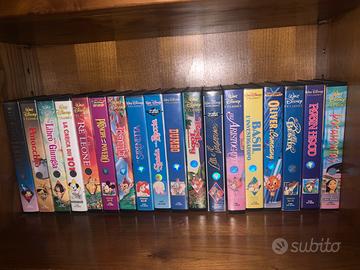 Lotto VHS Disney classic originali