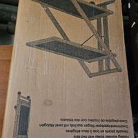 Carrello porta vivande "Foppa Pedretti" Pieghevole