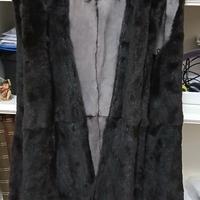 Gilet lungo in pelliccia 