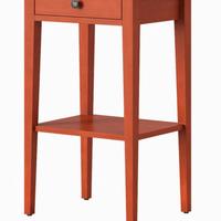 2 Comodini ikea hemnes rosso