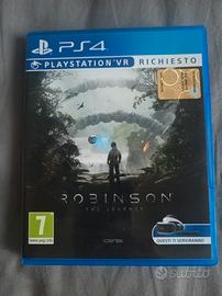 Lotto 2 Giochi PS4 VR-VRWorlds+Robinson TheJourney