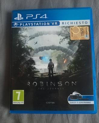 Lotto 2 Giochi PS4 VR-VRWorlds+Robinson TheJourney