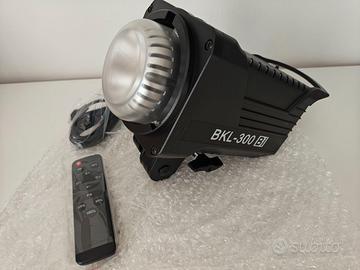 Faretto fotografico a led