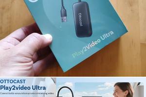 Ottocast Play2Video Ultra CarPlay -Sigillato