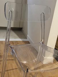 Sedie in plexiglass made in Italy