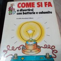 libro, come divertirsi con batterie e calamite 
