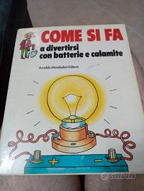 libro, come divertirsi con batterie e calamite 