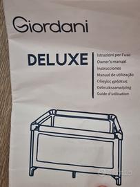 lettino campeggi Gordani Delux Bimbi fino a 3 anni