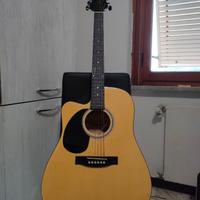 chitarra acustica mancina