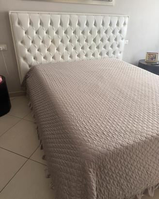 Letto musa in vera pelle