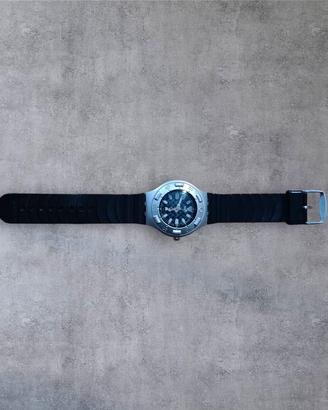 Swatch Irony 200 Aluminium Vintage Watch Black '97