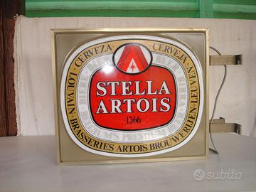 TARGA INSEGNA LUMINOSA BIFACCIALE BIRRA