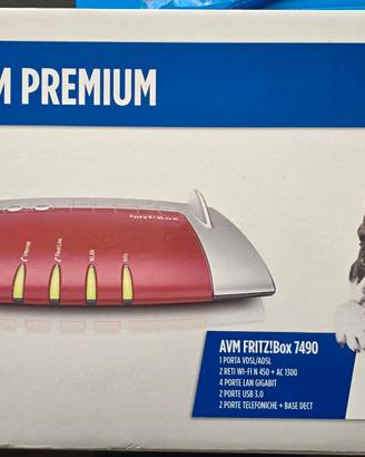 router Fritz box 7490 