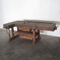 IMPONENTE BANCO DA FALEGNAME PROFFESSIONALE