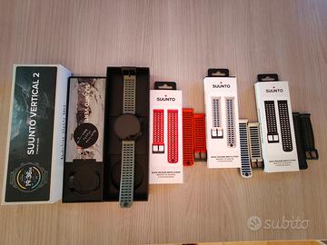 Suunto Vertical 2 Titanium+3 cinturini originali. 