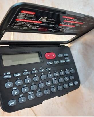 Agenda elettronica vintage funzionante