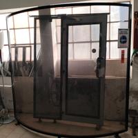 Struttura entrata anti vento