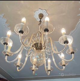 Lampadario in cristallo