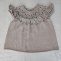 Scamiciato maglia bambina ferri 