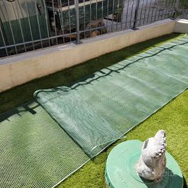 rete in plastica verde