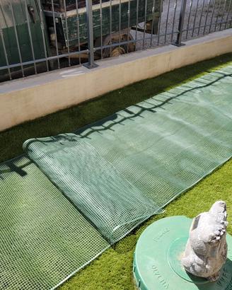 rete in plastica verde