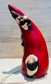 Corno in terracotta artigianale -San Gregorio A.