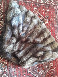 Pelliccia volte argentata