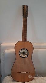 Chitarra a battente su modello del '700