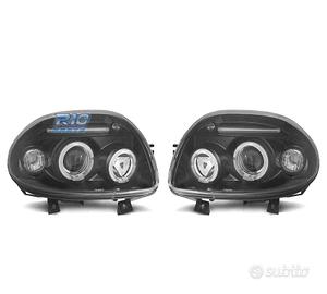FARI RENAULT CLIO I 98-01 OCCHI ANGEL NERO
