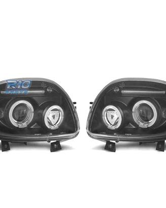 FARI RENAULT CLIO I 98-01 OCCHI ANGEL NERO