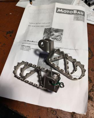 Pedane ribassate e maggiorate KTM LC4 1993 - 2003
