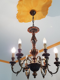 Lampadario a candele