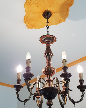 Lampadario a candele