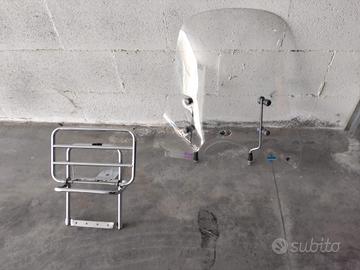 Portapacchi + Parabrezza per Vespa 