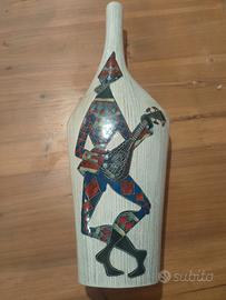 vaso ceramica fiorentina comas