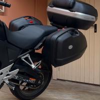 Bauletto Givi e p.bauletto + valigie laterali + s.