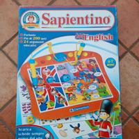 sapientino parlante inglese