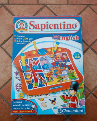 sapientino parlante inglese