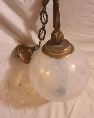 lampadario veneziano vintage