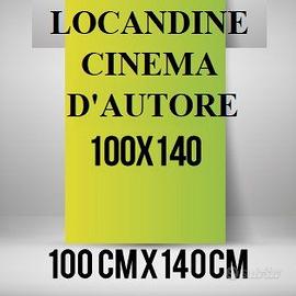 80/100 LOCANDINE CINEMATOGRAFICHE ORIGINALI.