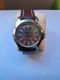 Orologio Hamilton khaki field King daydate raro