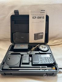 Sony ICF-SW1S completo di valigetta