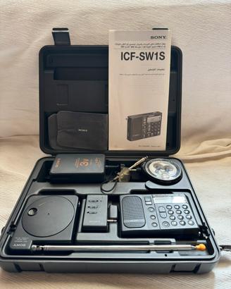 Sony ICF-SW1S completo di valigetta