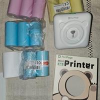 stampante PERIPAGE A6 con Tanti ricambi