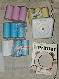 stampante PERIPAGE A6 con Tanti ricambi