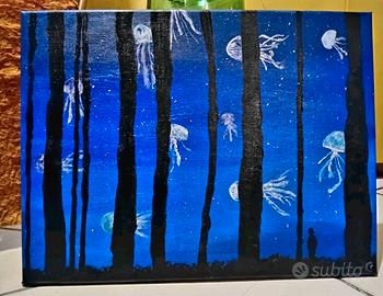 Dipinto acrilico su tela