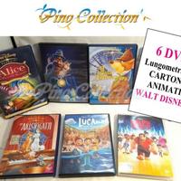 LOTTO 6 DVD CARTONI ANIMATI WALT DISNEY COME NUOVI