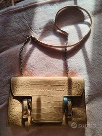 borsa tracolla coccinelle marrone chiaro 