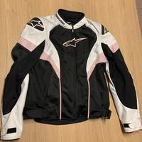 Giacca moto Alpinestar + paraschiena Dainese G2